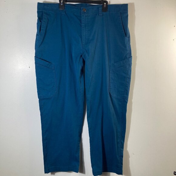 Mens Carhartt Scrub Cargo Pants Green XL Short C56418S #4 - Picture 1 of 8